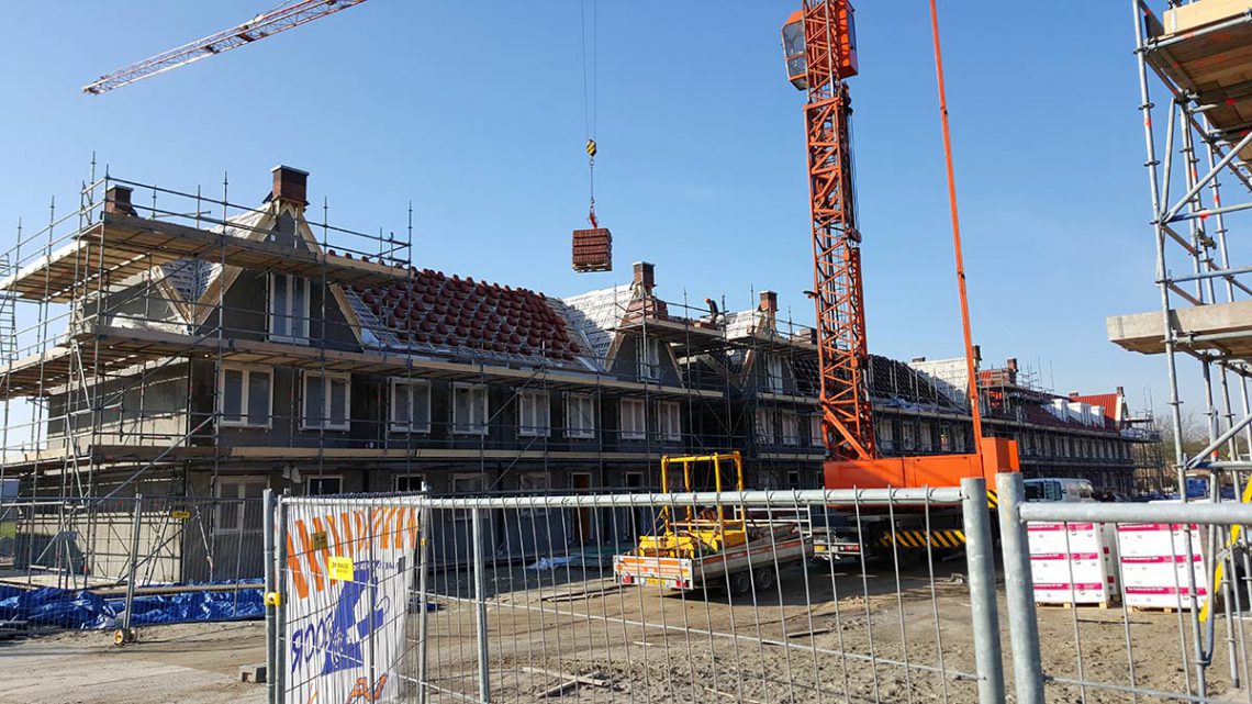 nieuwbouw hellend dak Nijmegen